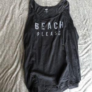 Old Navy Beach Please Tank Top